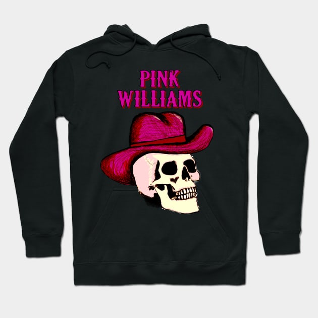 “SPOOKY COUNTRY” Pink Cowboy Skull Hoodie by Pink's Mercantile  